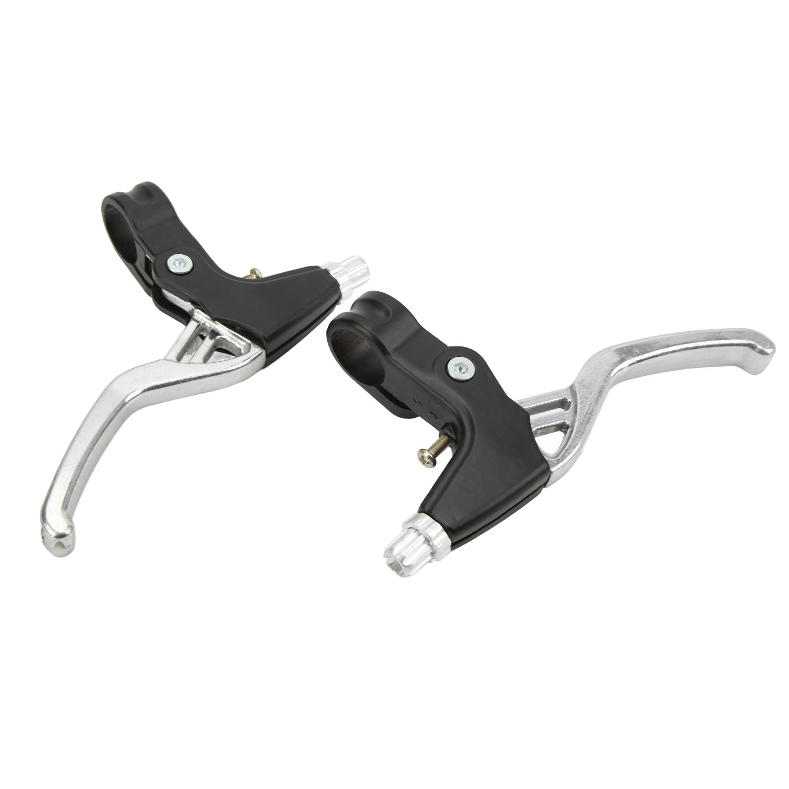 2PCS Mountain Bike Folding Brake Levers All Aluminum Alloy Variable Speed Racing Brake Handle
