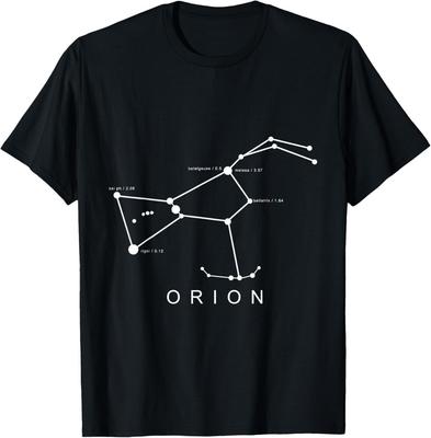 Konstelacja Oriona Miłośnik Astronomii Obserwacja Gwiazd Prezent Koszulka Unisex