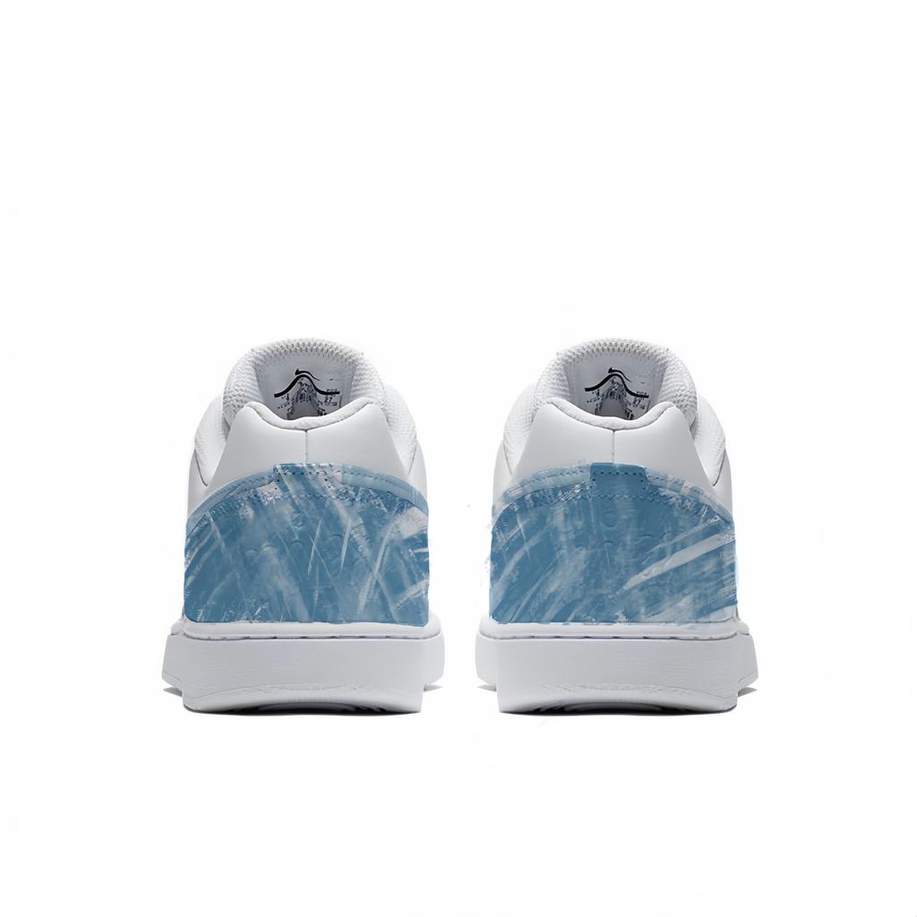 Nike EBERNON Low Top Skateboard Shoes Unisex White Blue AQ1775-100(Team924-)