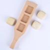 Manuelle Teigpresse Holzgebäckform Antihaft-Dessertform Mondkuchenform Keksbacken