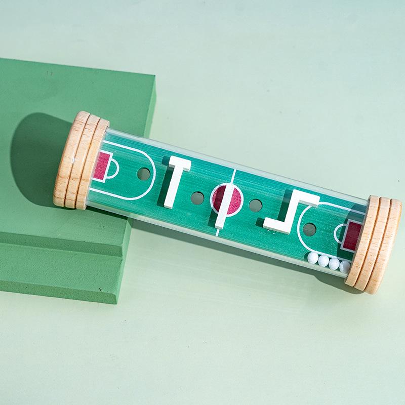 Wooden Handheld Balance Ball Maze: Educational Toy for Kids