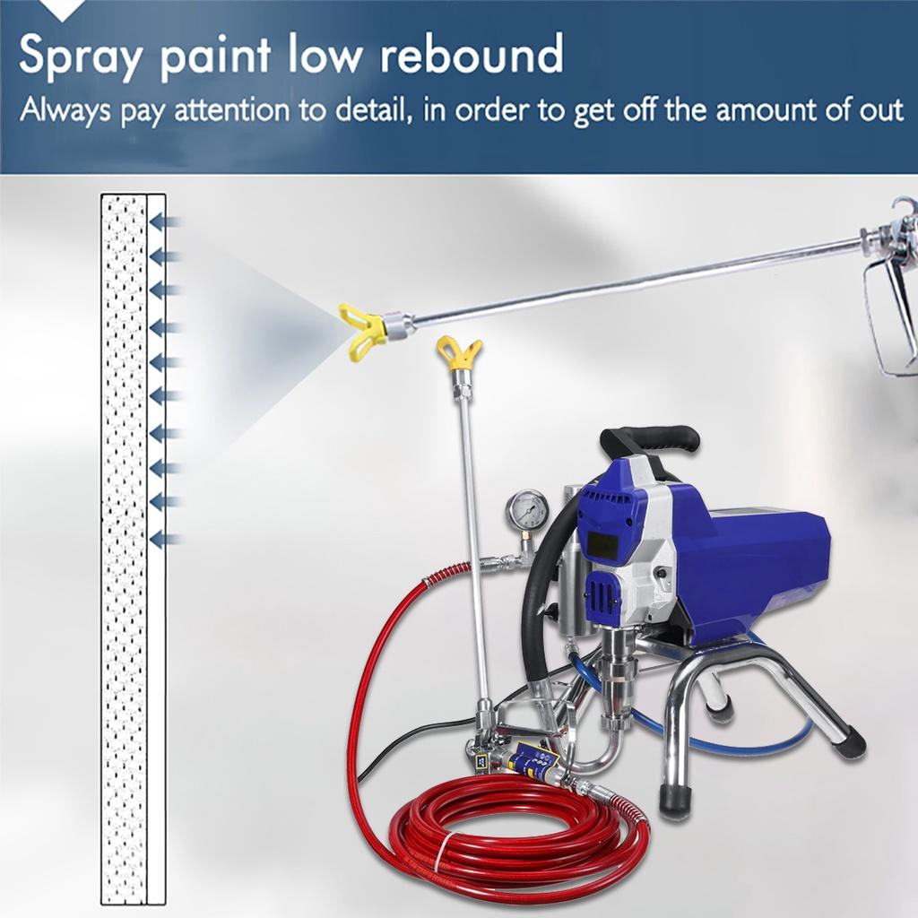 3500PSI High-pressure Airless Apraying Machine Professional Airless Spray Guns 2500W Airless Paint Sprayer Painting Machine Tool