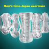1Pc Silicone Transparent Penis Trainer for Men Vagina Masturbation Endurance Exercise Stretcher Adult Sex Toy for Male
