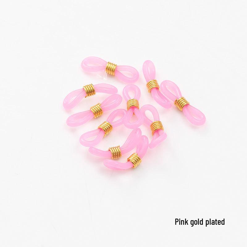 Lanț colorat din silicon pentru ochelari - Anti-alunecare, Anti-pierdere, Accesoriu pentru mască și ochelari cu cataramă de conectare