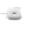 Pressure Relief Cushion Checkered Donut Seat Washable Cover