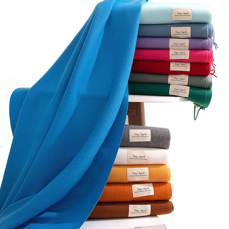 Unisex Warm Faux Cashmere Scarf Shawl