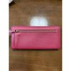 Used PRADA Saffiano Long Wallet Pink, Complete Accessories