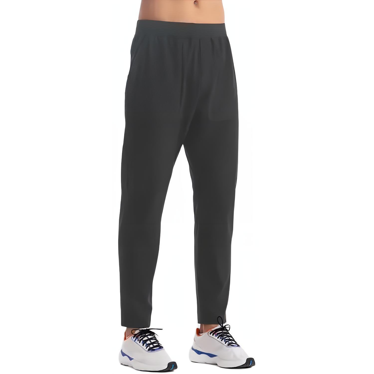 

DECATHLON FPA500 Series Comfortable Soft Solid Color Mid-Rise Sports Pants Men s Carbon Gray M