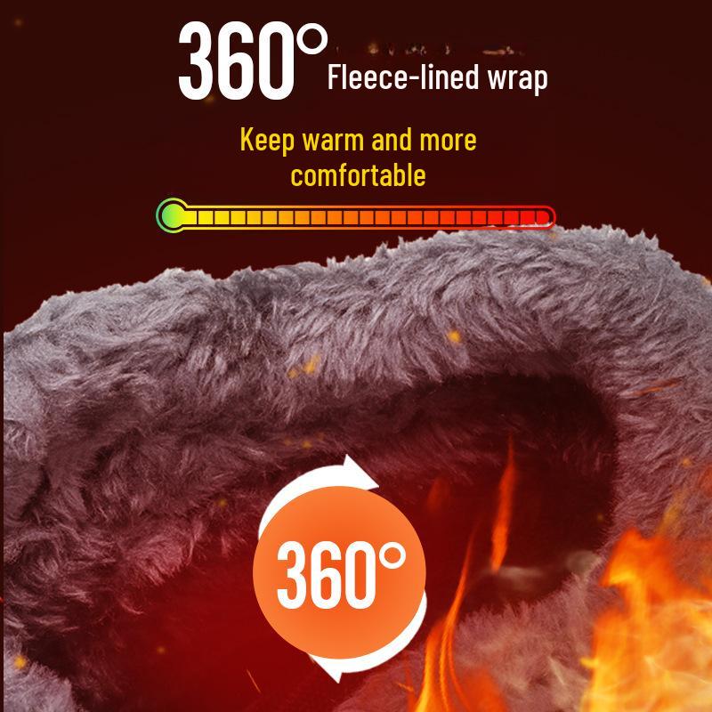 Durable High-Top Safety Shoes: Puncture-Resistant, Anti-Smash, Steel-Toe, Wear-Resistant Winter Protection