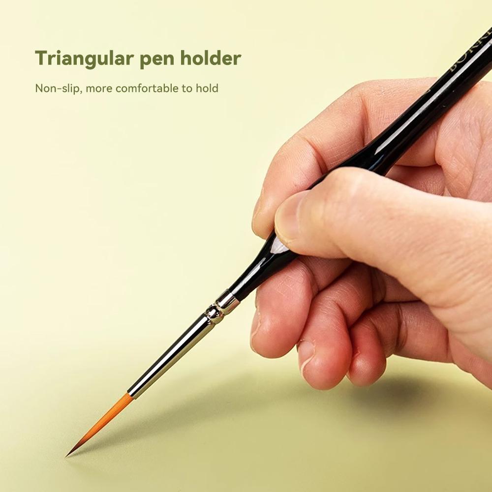 3/4/5/9pcs Miniature Paint Brushes Set Artists Micro Detail Fine Tip Paintbrushes for Gouache Watercolor Oil Acrylic Face Paint