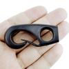 10 Pezzi Gancio Bungee in Plastica Nera Tenditore per Corda Gancio Strumento Fisso Gancio di Fissaggio Bungee per Kayak Canoe Barche Accessori