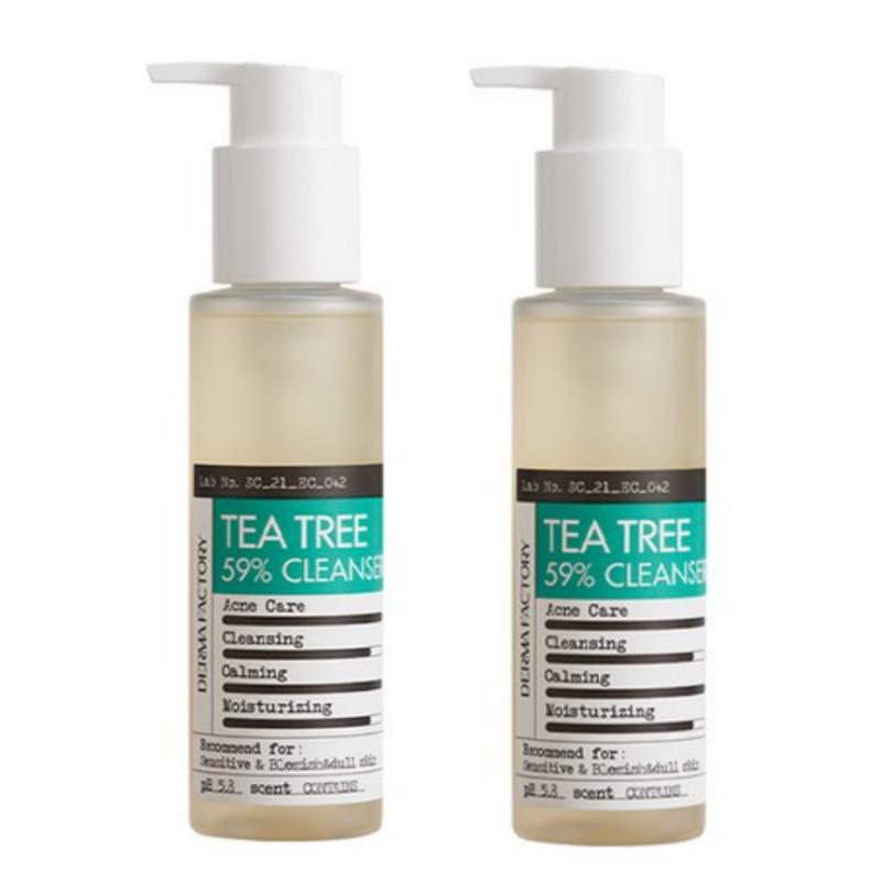 Dermafactory Tea Tree 59% Gel Cleanser – 150ml