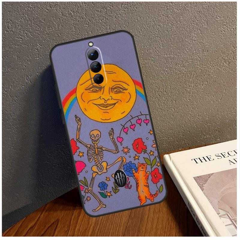 Cute Indie Hippie Case For ZTE Nubia Red Magic 8S 8 9 Pro Plus Red Magic 6 7 Pro 6S 7S Pro 5G 5S 6R Funda