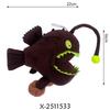 Toy Monkfish Plush Stuffed Animal Doll With Soft Material Kids Gift Decoration