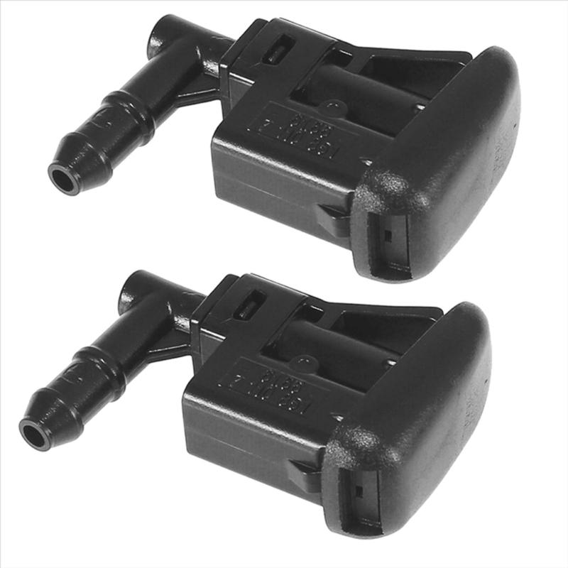 2PCS Anti Freeze Windshield Sprays Nozzles with Optimized Fluid Distribution 61667110852 Replacement for Car E81 E87