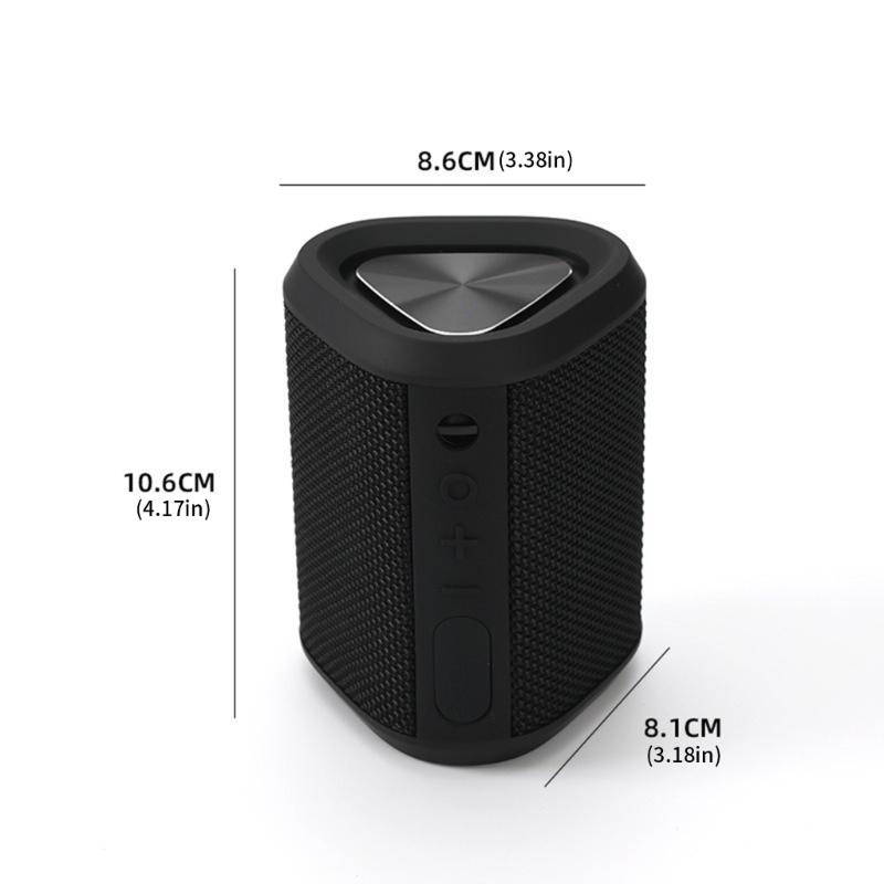Waterproof Bluetooth-compatible Speaker Portable Mini Wireless Speaker Travel Friendly Music Play Device for Outdoor Indoor Use