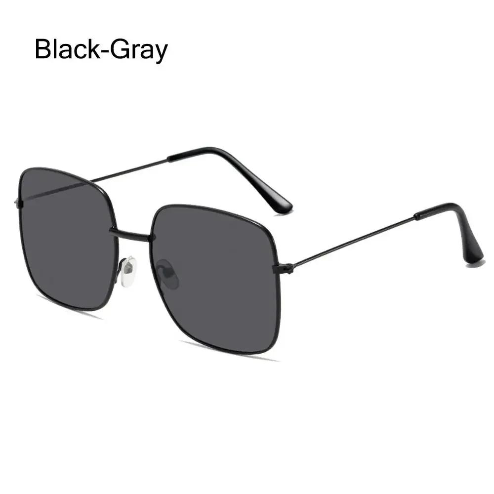 

Универсальные металлические квадратные солнцезащитные очки розовые очки хиппи корейский стиль большая оправа солнцезащитные очки с защитой от ультрафиолета ретро океан линзы оттенки