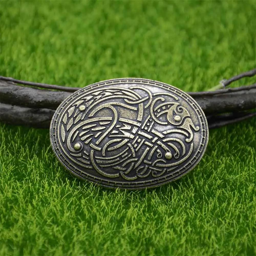 1Pcs Retro Sweden Norse Viking Brooches Jewelry Vintage Norse Talisman for Clothing Shirt Suit
