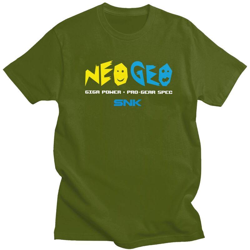 

Custom Retro Arcade Game Neo Geo Snk T Shirts Men Pure Cotton Tees Tshirt Fashion Tshirt L