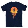Samurai Retro Bushido Warrior Cool Print T Shirt Men Crewneck Cotton Short Sleeve Summer Daily Life Male Casual Tee Tops