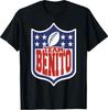 Benito Definitie Gepersonaliseerd Naam Team T-shirt
