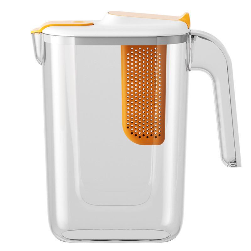 Large Capacity Plastic Cold Water Kettle for Household or Commercial Use - Scale for Accurate Measuring, High Temperature Resistant