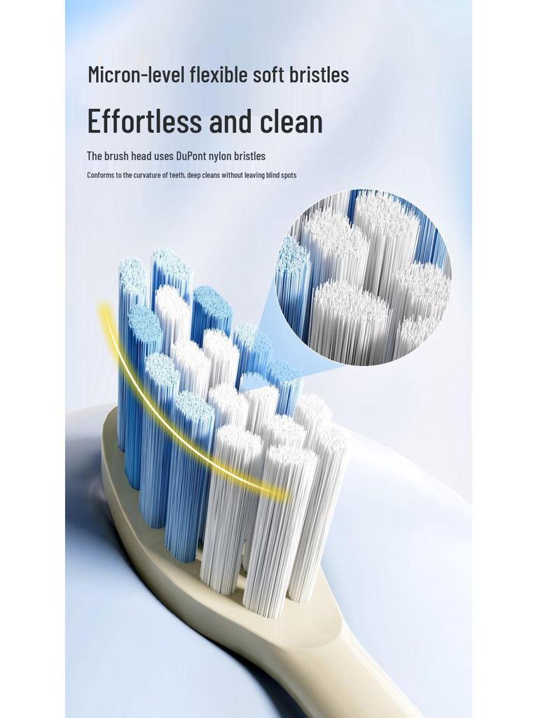 Mingli Sonic Electric Toothbrush: Five Modes, Soft Bristles, Smart Rechargeable, Waterproof, Adult Couple Model.