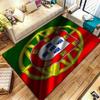 Portugal National Football Team Carpet Rug for Living Room Bedroom Home Sofa Decoration,Kids play Non-slip Floor Mat