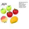 Hand Therapy Ball 6Pcs Fruit Squeeze Toys for Stress Relief Soft TPR Satisfying Fidget Palm Kneading Toy Sensory Cute Colorful Kids Teens Adults