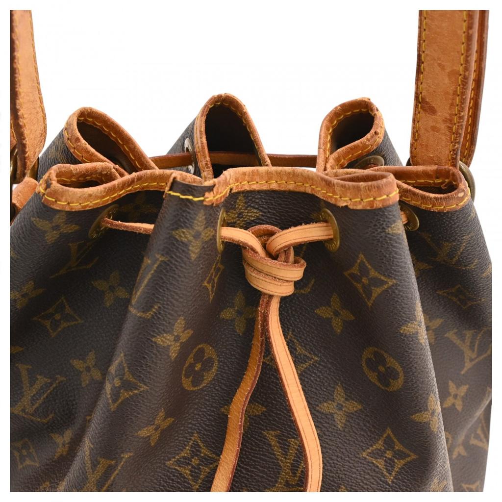 Auth LOUIS VUITTON Monogram Petit Noe Shoulder Bag Lv6524ur Used