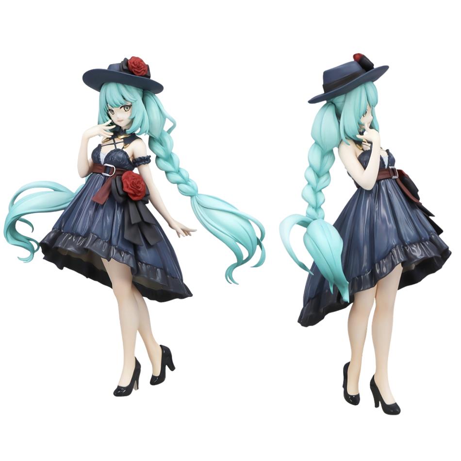 Anime Action Figures Trio Try iT Figure Outdoor Dress Kawaii Anime Figurines Model Toy Gift Desktop Decoration