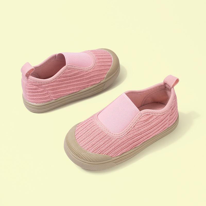 Boys  Casual Soft-soled Children s Sneakers, Girls  Board Shoes 21 розовый