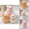Pink Pig Plush Toy Keychain With Pp Cotton Filling For Kids Room Accessories