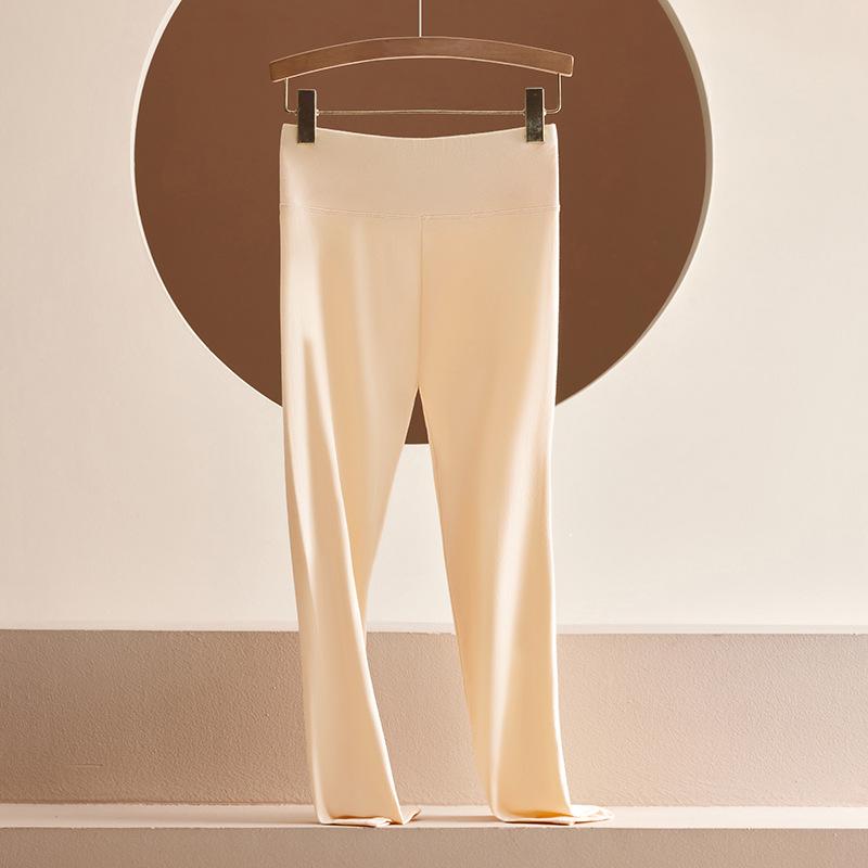 Women's Autumn Winter High Waist Warm Base Layer Leggings Hip Lifting and Tummy Control Slim Fit Heat Generating Plus Size Inner Wear Thermal Pants