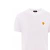 Versace Solid Color Pattern Printed Round Neck Pullover T-Shirt Men Tops White 1008481-1A08489-1W000