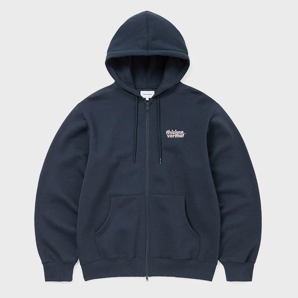 Это Никогда То Старый Логотип Толстовка на Молнии Темно-синий S