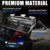 Car 16-Led 18 Flashing Mode Emergency Vehicle Dash Warning Strobe Flash Light Red Blue