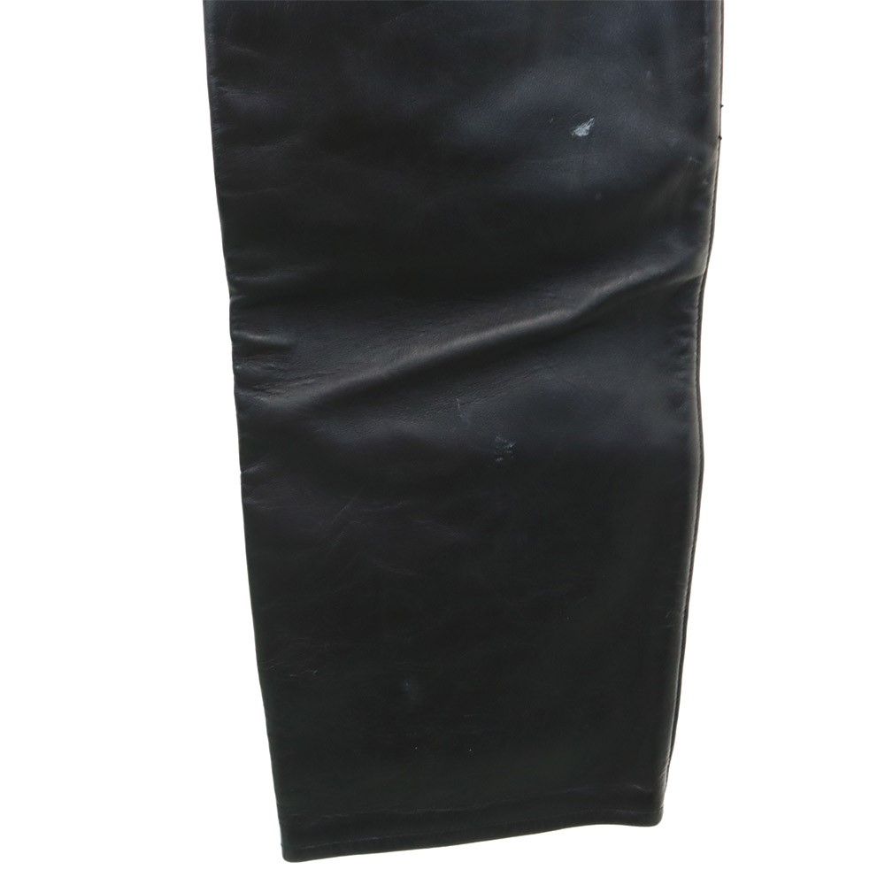 LOST WORLDS Made In USA Leather Pants W30 Black Men's Used
