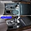 Real Carbon Fiber Cover Trim Center Console Gear Shift Panel Decorative Frame for BMW X5 F15 2014-2018 Car Interior Accessories