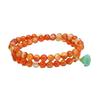 2026 Ximang Red Agate Bracelet Chalcedony Lotus Seedpod Tassel National Fashion Jewelry Live Delivery S4031206
