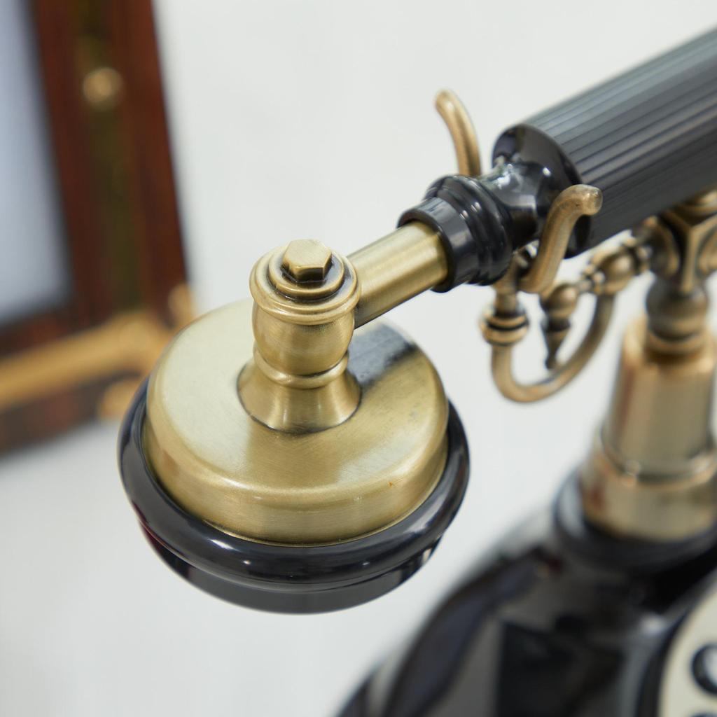 Telefon Retro de Hotel DIY Carte de Oaspeți Audio pentru Nuntă - Ediția Butoane Antice