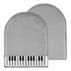 Piano Cleaning Gloves Plush Polishing Cloth Universal Instrument Cleaning Gloves