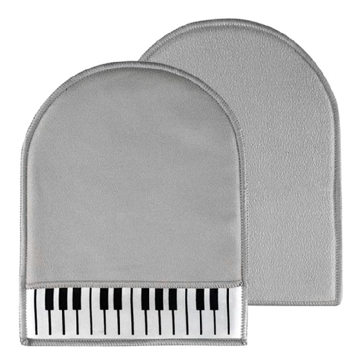 Piano Cleaning Gloves Plush Polishing Cloth Universal Instrument Cleaning Gloves