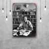 Ernest Hemingway Retro Vintage Tin Sign Poster Decorative Plaque Metal Plate Wall Decor