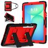 Shockproof Stand Tablet Cases for 10.9" Samsung Galaxy Tab S10 Lite/S9 FE/S10 FE 5G Case S10lite Cover Coque Silicone+PC Shell