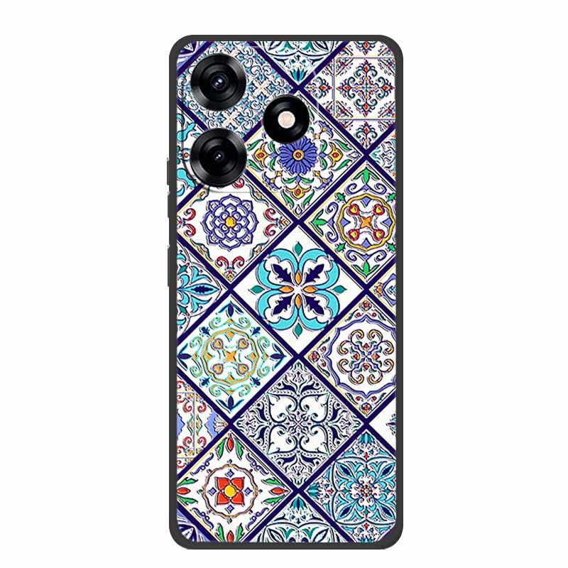 3D Embossed Case For ZTE Blade V50 Design 4G Phone Case Relief Black Silicone Soft Coque For ZTE Blade V50 Smart Back Cover Case