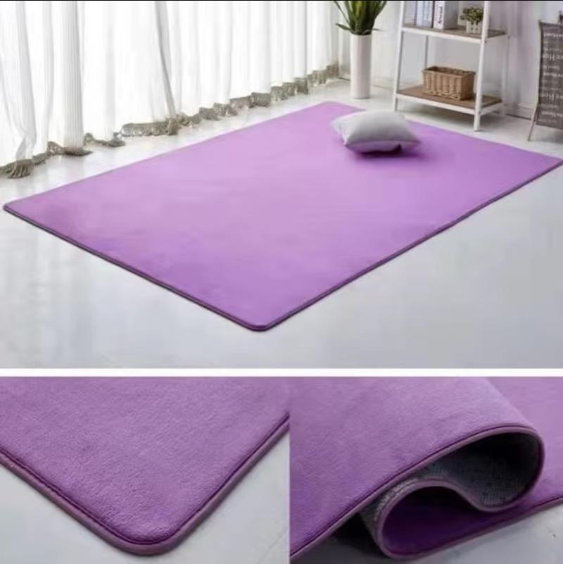 Modern, Simple and High-end Coral Velvet Carpet, Living Room Sofa, Bedroom Bed, Anti-stain Carpet, Home Decoration