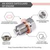 M14*1.5 Magnetic Drain Plug for Honda, Ford, Hyundai, Mazda - Strong Magnetic Oil Pan Bolt.