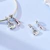 Charms 925 Silver Golden Lucky Star Ballet Shoe Heart Bead Pendant Charms Fit Bracelet Necklace Womens Jewelry