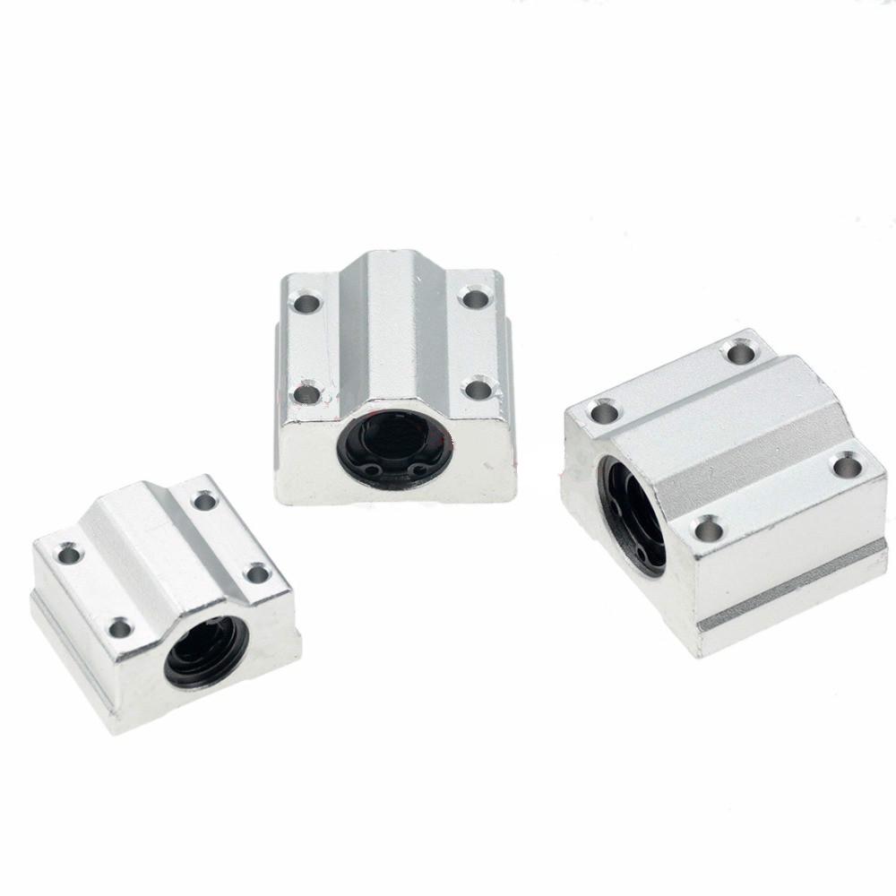 4pcs//lot SC8UU SCS8UU 8mm Linear Ball Bearing Block CNC Router with LM8UU Bush
